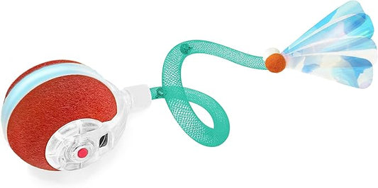 Interactive Cat Toys for Indoor Cats, The 3rd Generation Agile Moving Cat Ball by Unknown