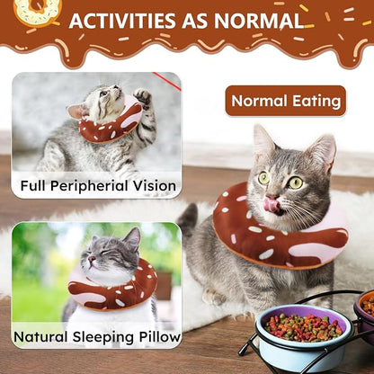 Cat Cone Collar Soft, Cat Recovery Collar - Image 4