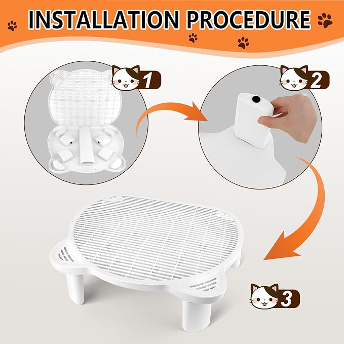 Adjustable Cat Ramp Litter Box Step Double Layer - Image 4