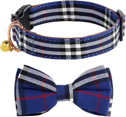 Yizepet Dog Collar with Bow Tie- Adjustable pet Collar - Image 2