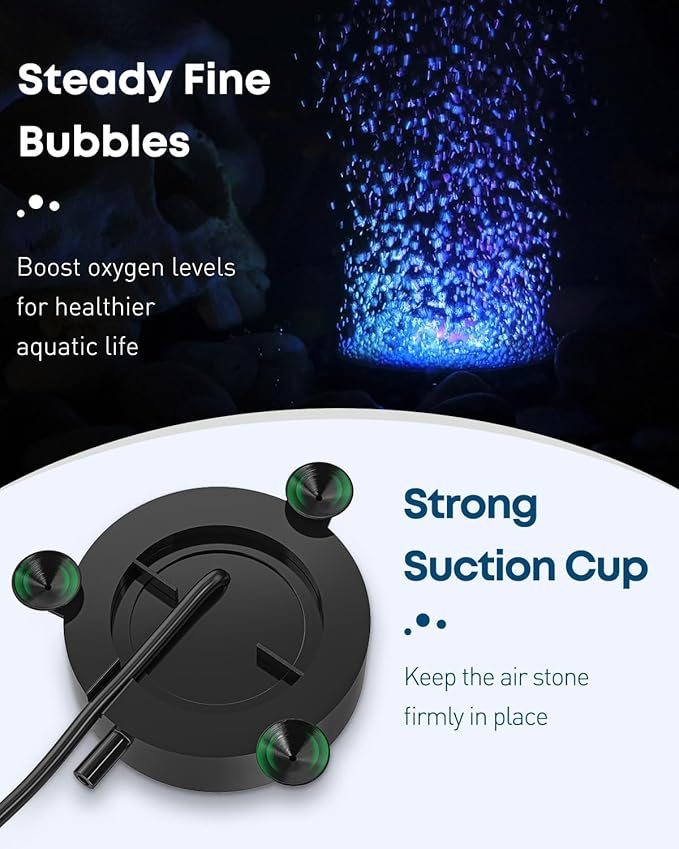 Uniclife Fish Tank Decorations, Realistic Resin Aquarium Volcano Decorations - Image 5