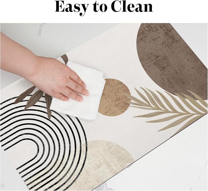 Dog Food Mats for Floors, Absorbent Dog Bowl Mat for Food and Water Dispenser - Image 7