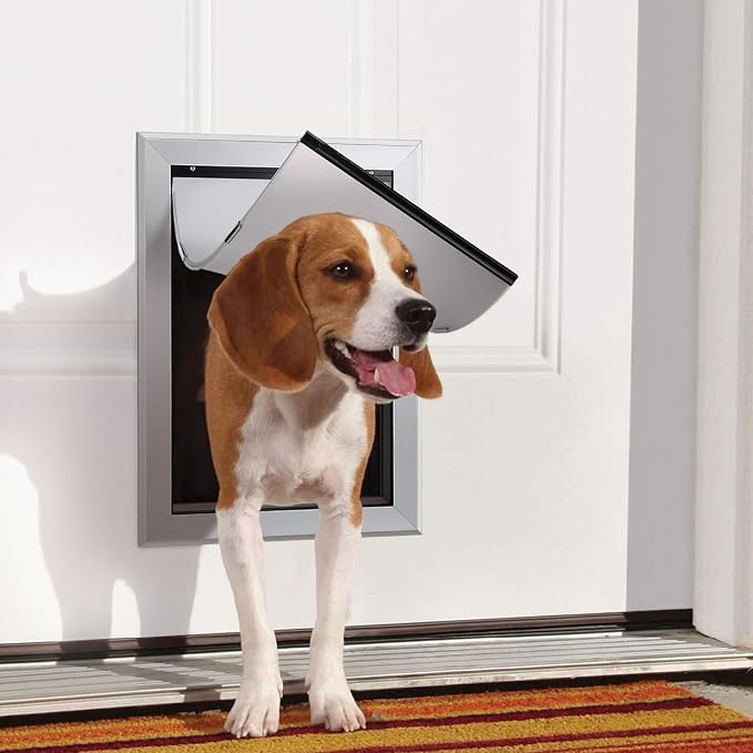 Ownpets Aluminum Large Dog Door, Pet Door - Image 2