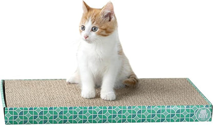 Kitty City Cat Scratcher– 2-Pack Durable Corrugated Cardboard Scratch Pads - Image 6