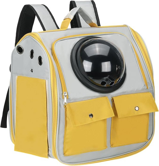 Pet Backpack Carrier, Portable and Ventilated, Oxford Cloth, Dogs Cats and by Unknown