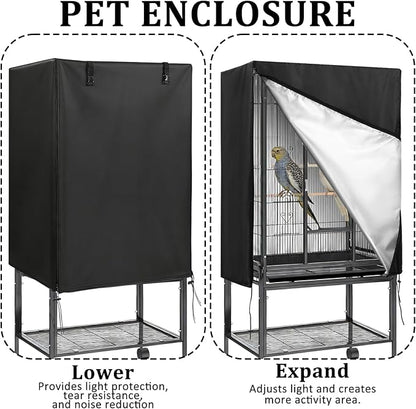 Bird Cage Cover 35"x25"x47" Heavy Duty Waterproof Bird cage Covers - Image 4