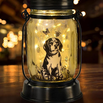 Beagle Gifts for Women/Men Beagle Solar Lanterns Dog Mom Birthday Dog Lovers by kyoryuger