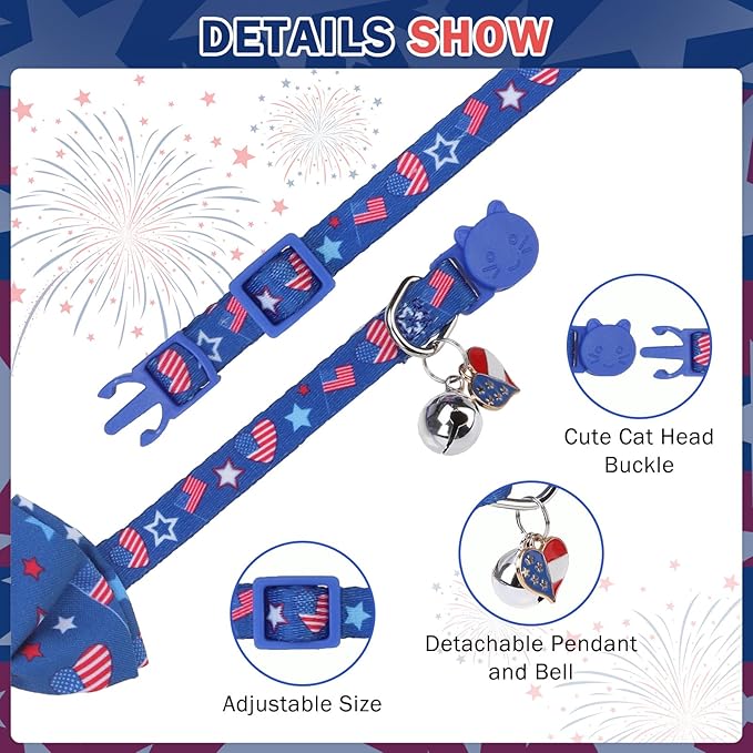SCENEREAL Independence Cat Collar - Image 5