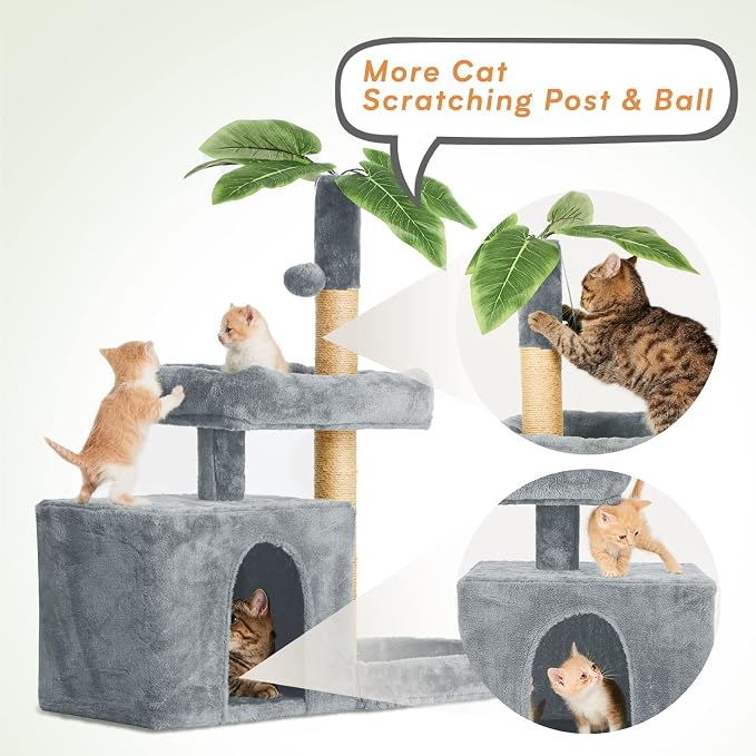 31.5in Multi-Level Cat Tower - Image 4
