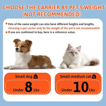 Petskd Top and Side Expandable Pet Carrier 17x12x8.5 Inches JetBlue Frontier - Image 4