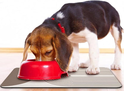 Dog Food Mats for Floors Waterproof, Cat Water Bowl Mats Pet Feeding Absorbent - Image 6