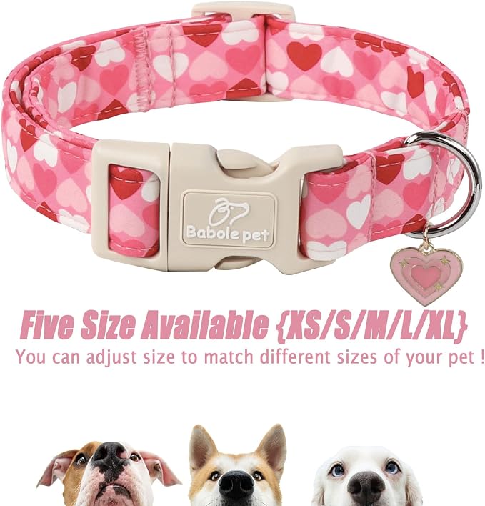 Valentines Dog Collar for Small Dogs - Image 6