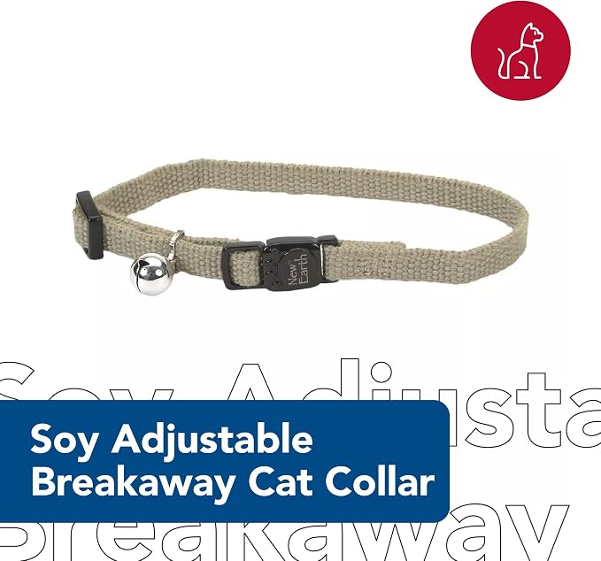 Coastal Pet New Earth Soy Adjustable Breakaway Cat Collar - Image 2