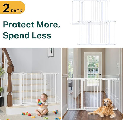 Cumbor 2 Pack 29.7"-48" Baby Gate - Image 2