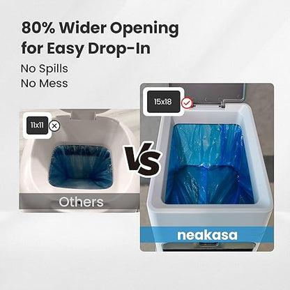 Neakasa PooGuard Litter Disposal Bin, 9.2L Trash Can - Image 4