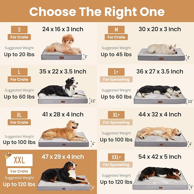 OhGeni Orthopedic Waterproof Dog Bed - Image 3