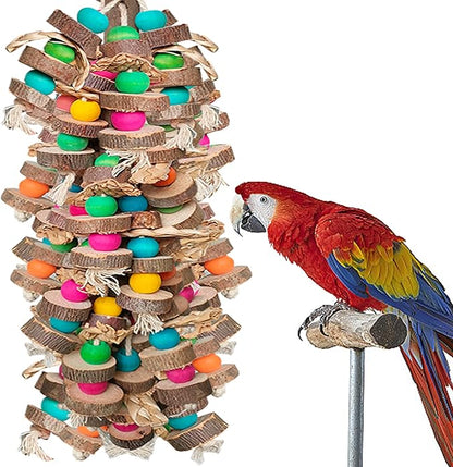 Large Bird Toys for Macaws by WQYGroseryshop