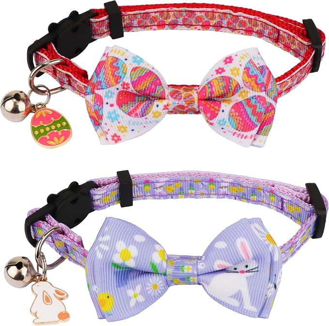 ADOGGYGO Easter Cat Collars by ADOGGYGO