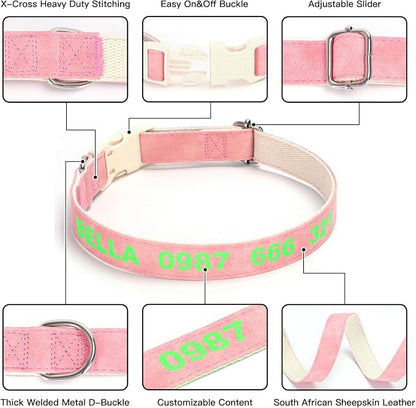 DOG WORLD Custom Fluorescent Dog Collar - Image 6