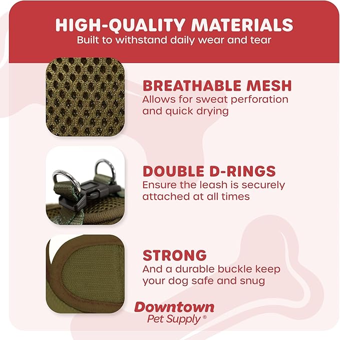 Downtown Pet Supply Step-in Dog Harness – No Pull, Adjustable Padded Mesh - Image 4