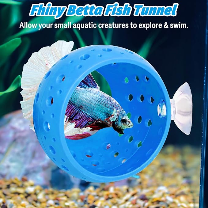 Fhiny Betta Tunnel, Aquarium Fish Hideout - Image 2