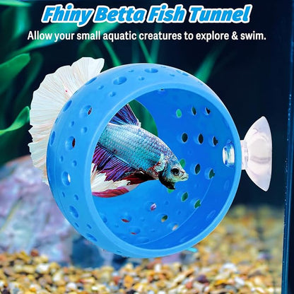 Fhiny Betta Tunnel, Aquarium Fish Hideout - Image 2