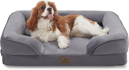 Bedfolks Orthopedic Dog Bed, Waterproof Dog Sofa Bed by Bedfolks