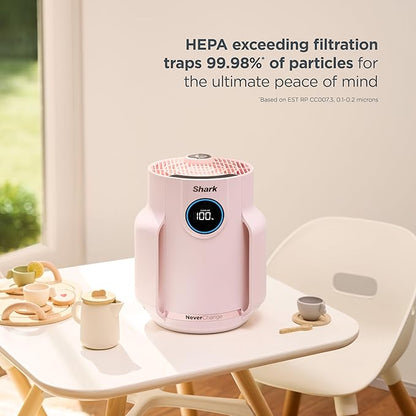 Shark Air Purifier for Home, NeverChange Compact Pro, for Bedroom, Home Office - Image 3