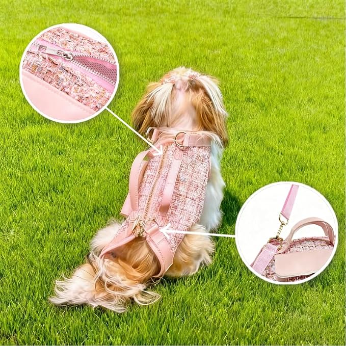 Dog Lift Harness Backpack for Small Dogs Cats, Adjustable Straps Dog Sling - Image 8