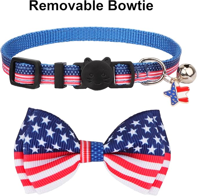 ADOGGYGO American Flag Cat Collars - Image 4