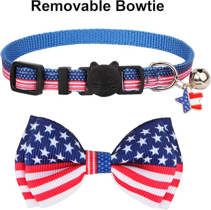 ADOGGYGO American Flag Cat Collars - Image 4