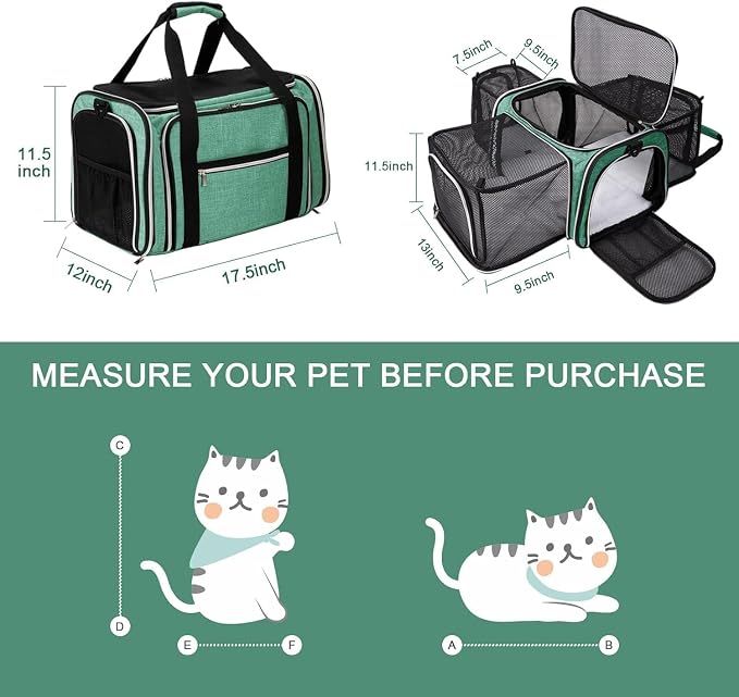 BAGLHER Expandable Cat Carrier - Image 2