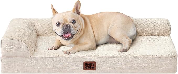 EHEYCIGA Orthopedic Dog Bed Medium Size Dogs, Memory Foam Dog Bed by EHEYCIGA