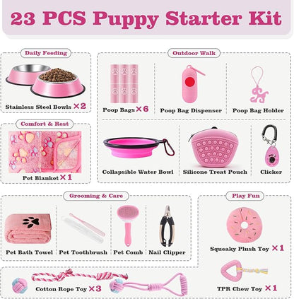 Puppy Supplies Starter Kit – Puppy Essentials and Dog Stuff Set - Image 2
