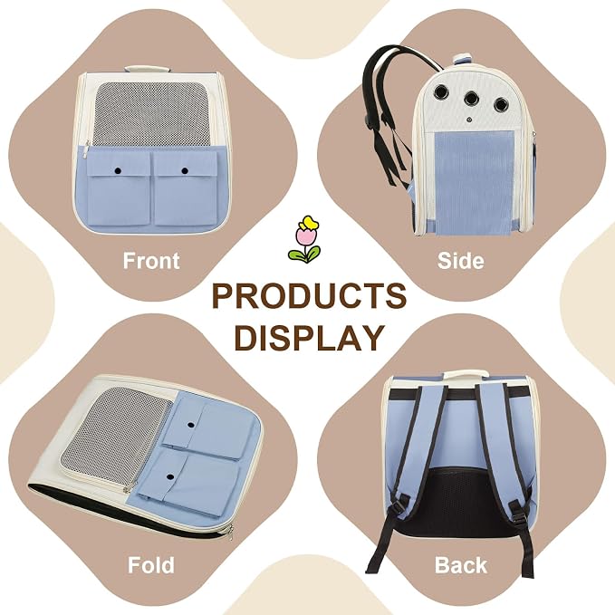 Airline Approved Cat Carrier Backpack - Image 3