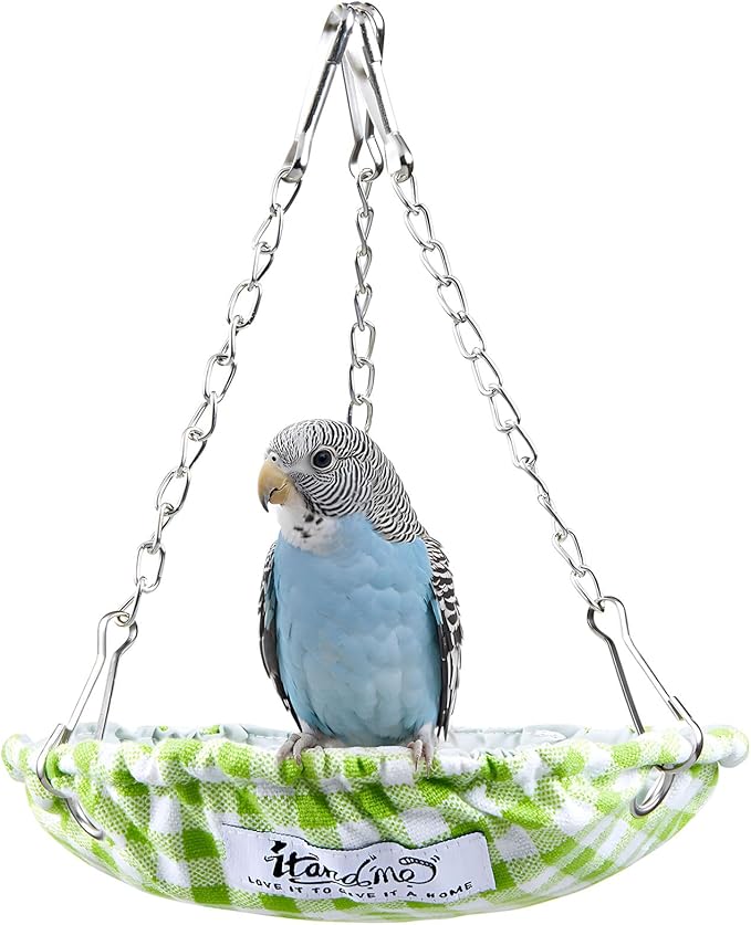 Waterproof Bird Bed for Cage, Hanging Bird Hammock Swing, Parakeet Bed Nest by Jevnd