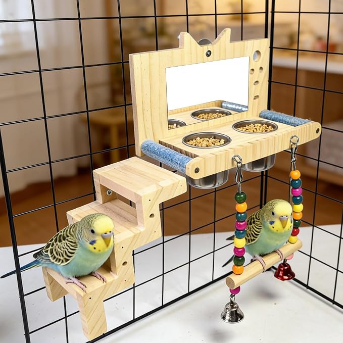 kathson Bird Perches Cage Toys - Image 3