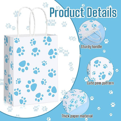 Blulu 20 Pcs Puppy Dog Paw Gift Bags - Image 2