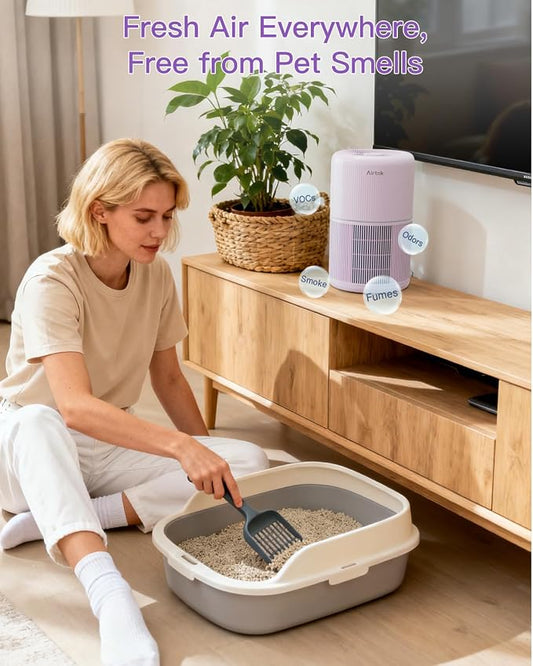 2 Pack Air Purifier for Home Bedroom - Image 2