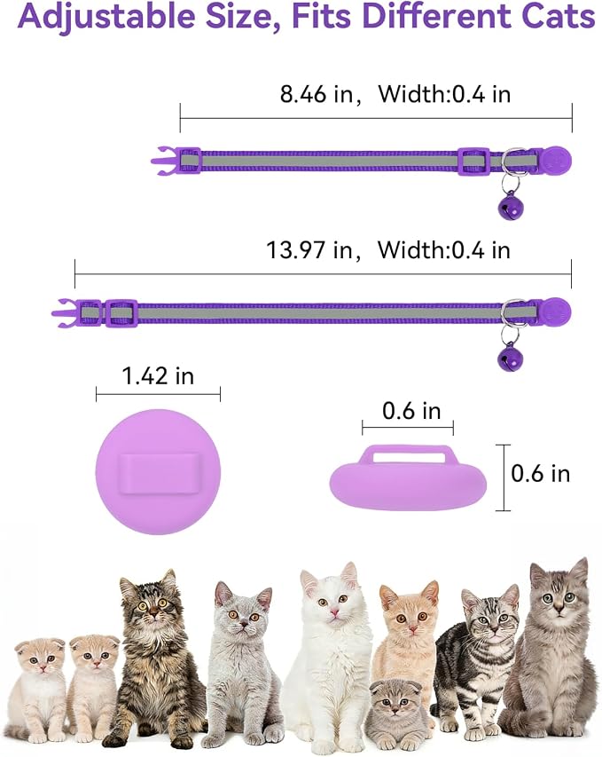 Joytale AirTag Cat Collar 2 Pack - Image 6
