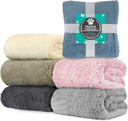 PetAmi Fluffy Waterproof Dog Blanket - Image 8