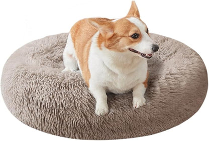 Nisrada Dog Bed for Small Medium Large Dogs, 24 inch Calming Dogs Bed, by Nisrada