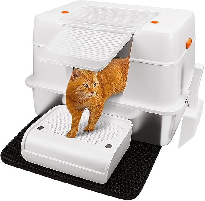 Vivifying Stainless Steel Litter Box by Vivifying