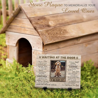 Personalized Dog Memorial Stone Plaque - Image 7