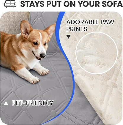 Waterproof Dog Bed Cover Pet Blanket, Soft Couch Cover - Image 3