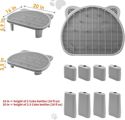 Litter Catching Step for Cat Litter Box, Litter Trap Stool for Automatic Litter - Image 4