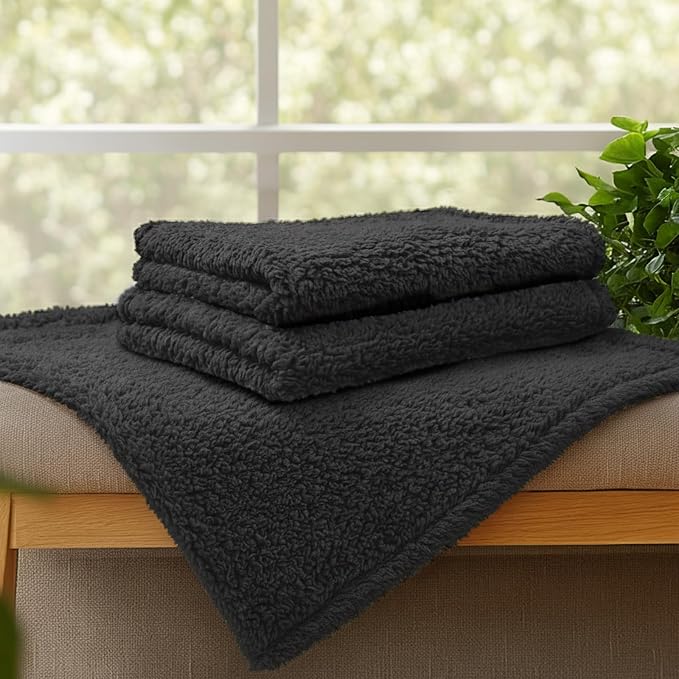 1 Pack 3 Calming Blankets Fluffy Premium Fleece Pet Blanket Soft Sherpa Throw - Image 7