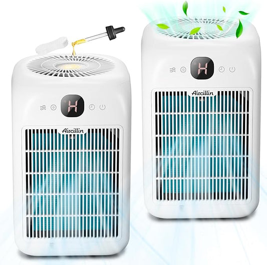 Air Purifiers for Home Bedroom Up to 908 Sq Ft Each One by 10W Brushless DC by Aircillin
