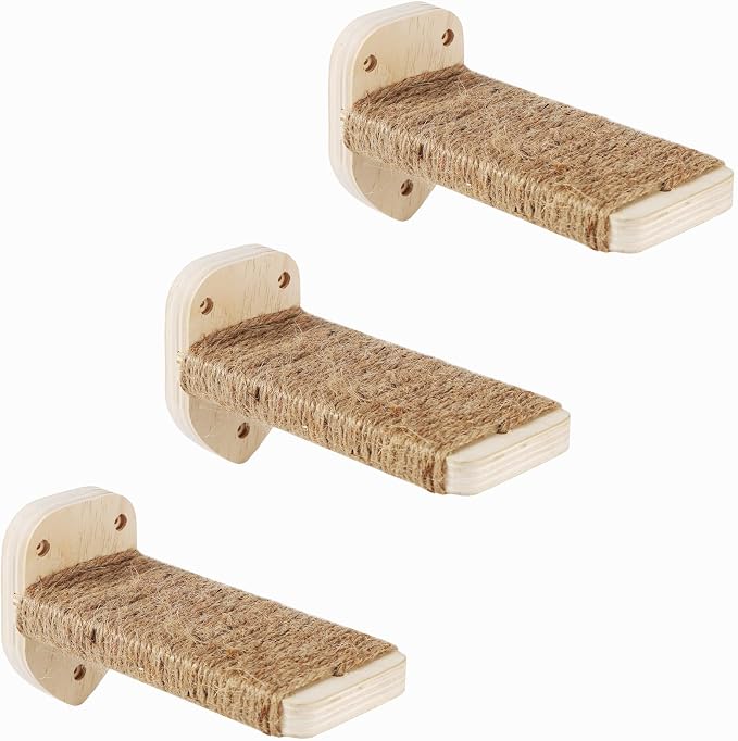 3-in-1 Cat Climbing Wall Steps by CoolEx
