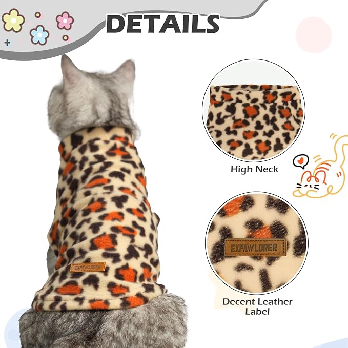 EXPAWLORER Soft Cat Sweater - Image 2